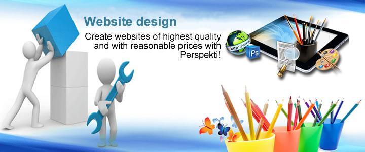 Build high quality websites at a reasonable price with Perspekti.