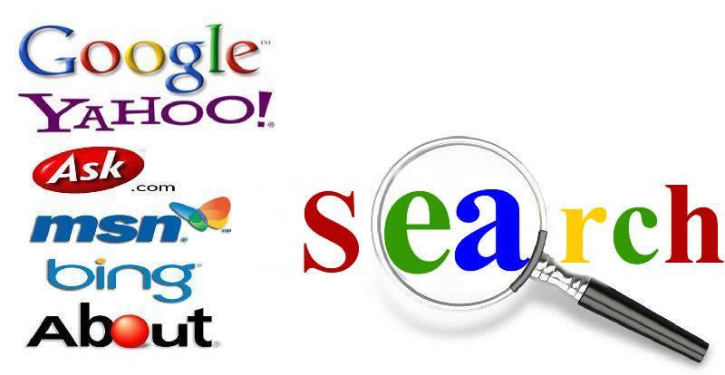 Main search engines