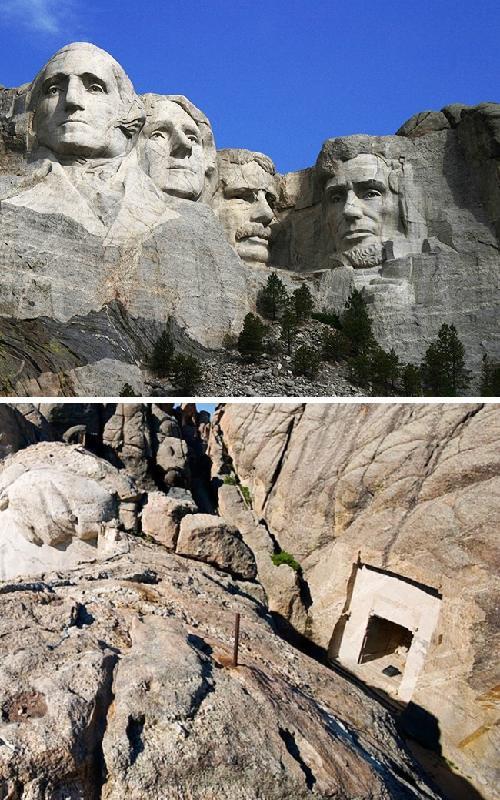 Kapsula e kohs n Mount Rushmore