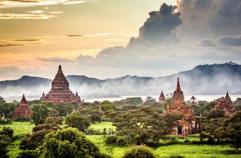 Tempujt e Bugan, Burma(Myanmar)